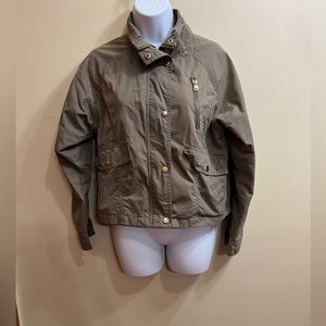 New York and Company Size S jacket olive green